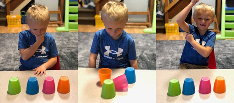 بازی لیوان های وارونه