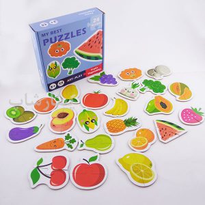 پازل های 24 عددی میوه و سبزیجات