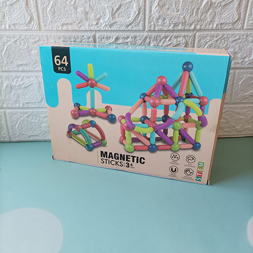 میله و مهره مگنتی 64 تکه