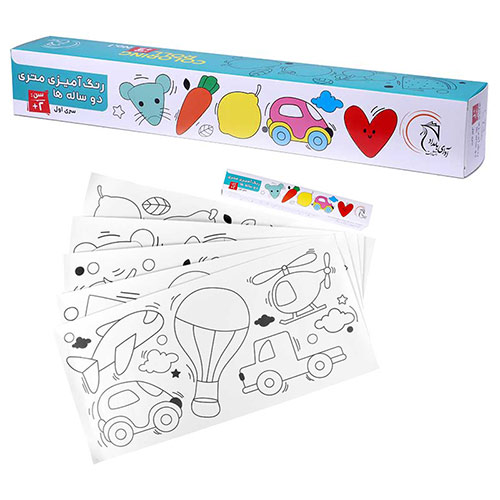 رنگ آمیزی متری برای دو ساله ها