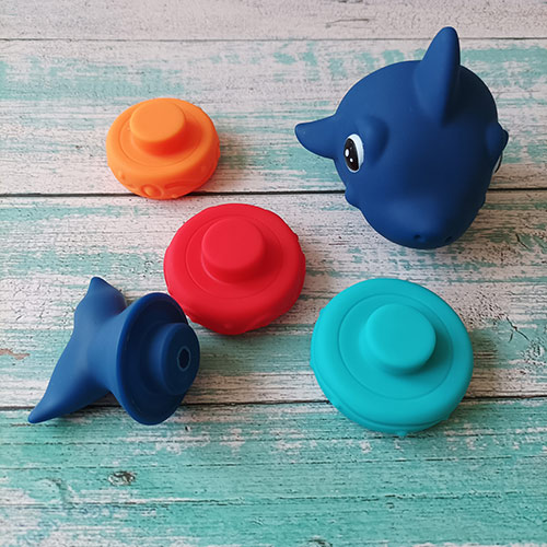 تکه های پازل مرتب سازی سیلیکونی مدل کوسه