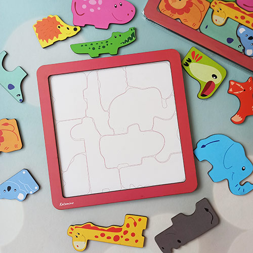 عکسی از صفحه چوبی کاتامینو حیوانات