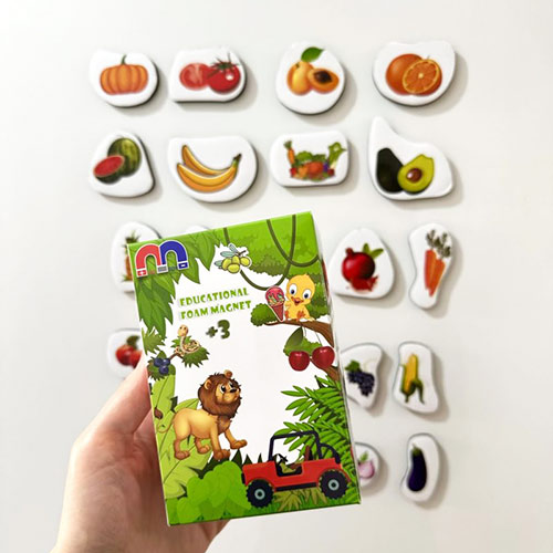 مگنت فومی یخچالی با جعبه