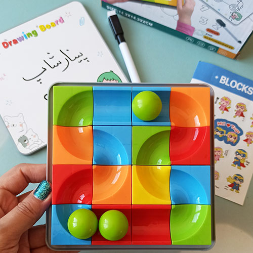 نمای نزدیک از بازی ساختنی لگو بالانس